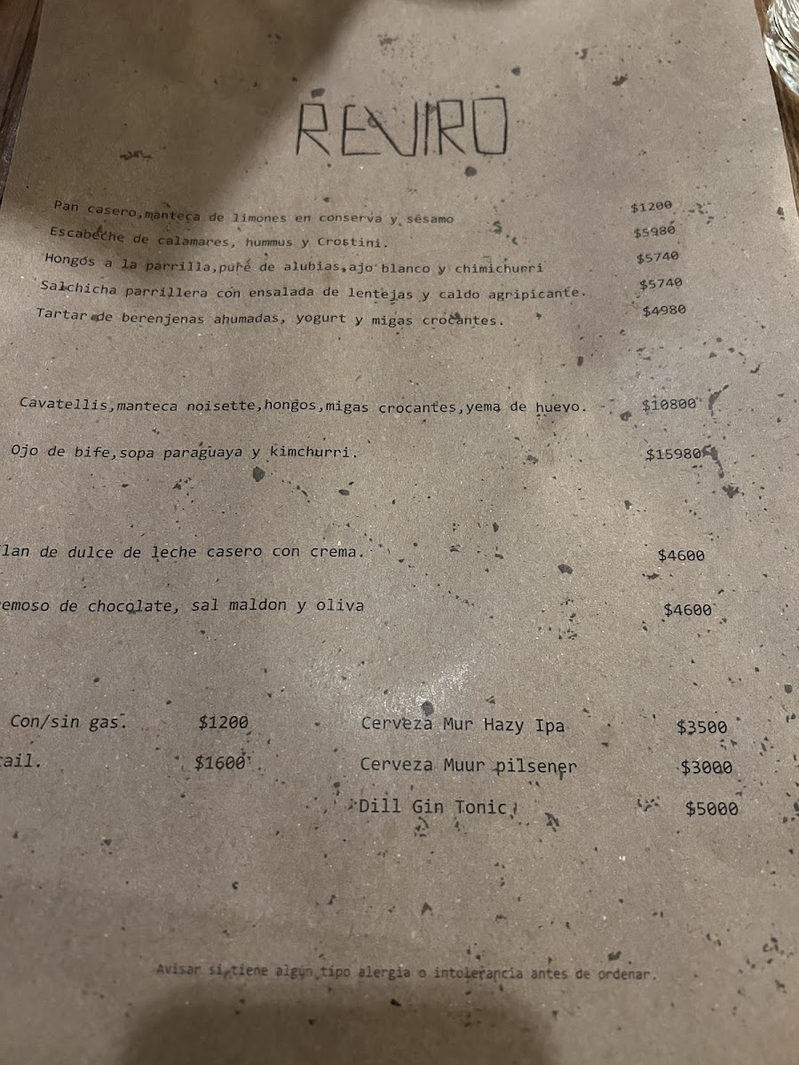 Menu Reviro Restaurant-3